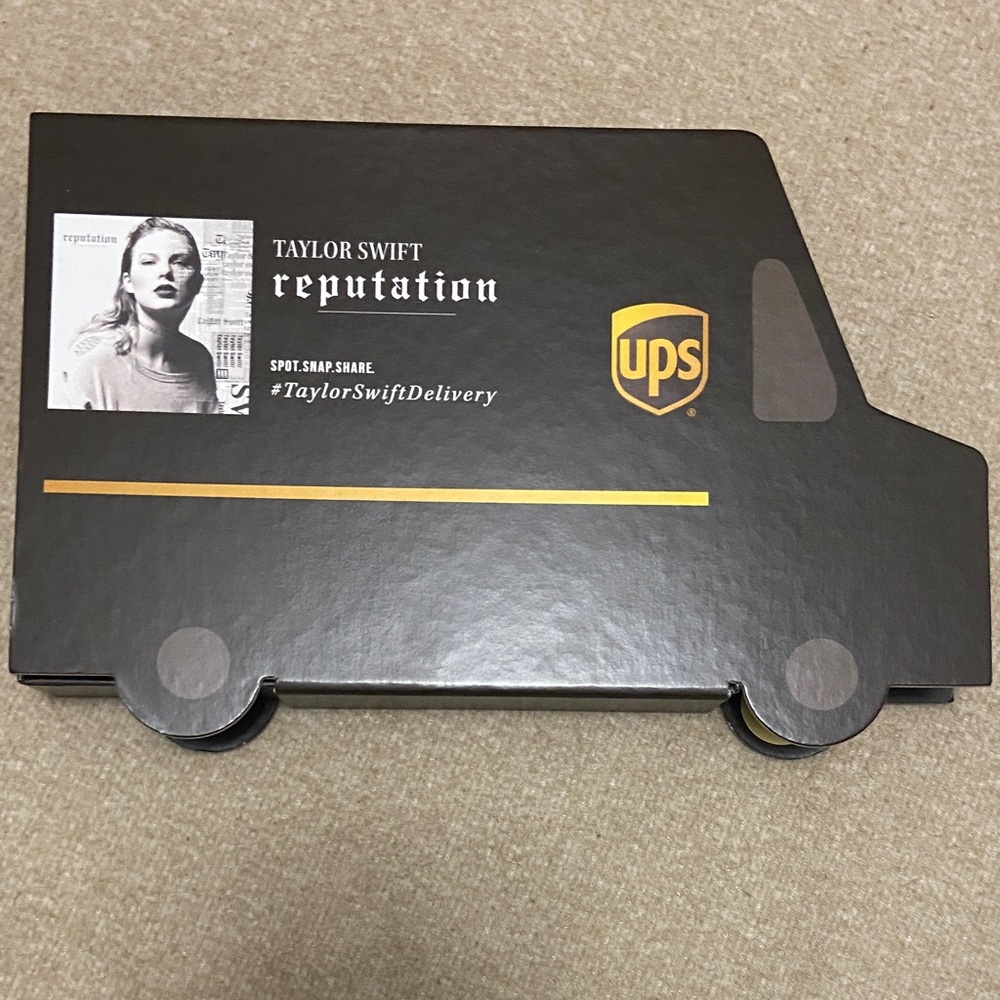 Rare Taylor Swift Reputation UPS Collector’s Limited Edition NIB